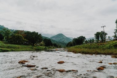 Kiriwong köyü - Tayland 'ın en iyi temiz hava köylerinden biri ve eski Tayland kültüründe yaşıyor. Nakhon si thammarat, Tayland 'ın güneyi.