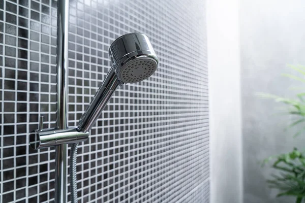 Close Shower Head Bathroom — Stock Photo, Image