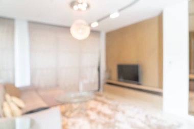 soyut bulanık ve arka plan için odaklı olmayan oturma odası