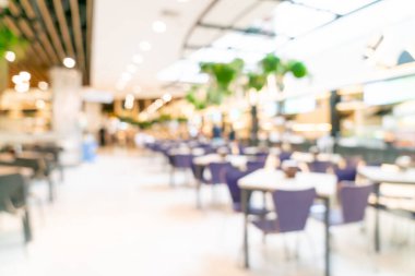 Özgeçmiş için soyut bulanık alışveriş merkezi