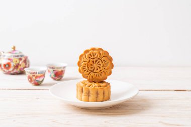 Sonbahar ortası festivali için Çin ay pastası