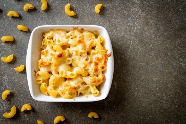 Peynirli makarna, peynirli peynirli makarna, Amerikan usulü.