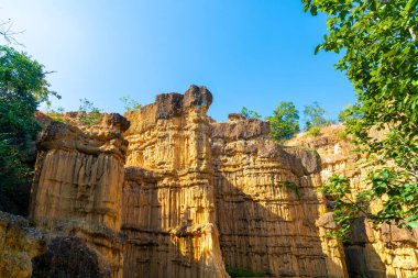 Mae Wang Ulusal Parkı 'ndaki Büyük Kanyon Chiang Mai veya Pha Chor, Chiang Mai, Tayland