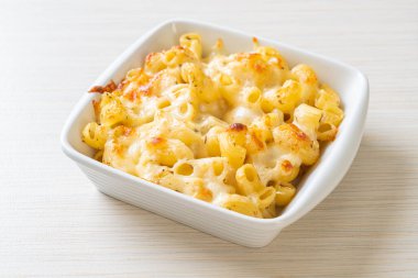 Peynirli makarna, peynirli peynirli makarna, Amerikan usulü.