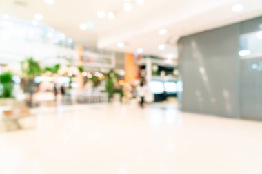 Özgeçmiş için soyut bulanık alışveriş merkezi