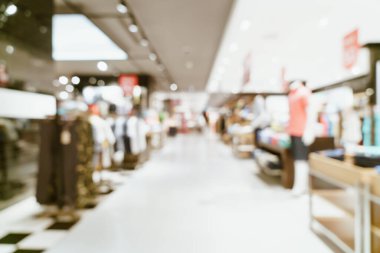 Soyut bulanık lüks alışveriş merkezi ve arka plan için perakende mağazası