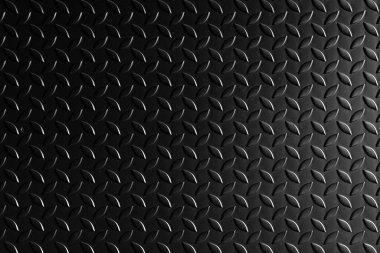 arkaplan için kopyalama alanı olan siyah metal dokusu