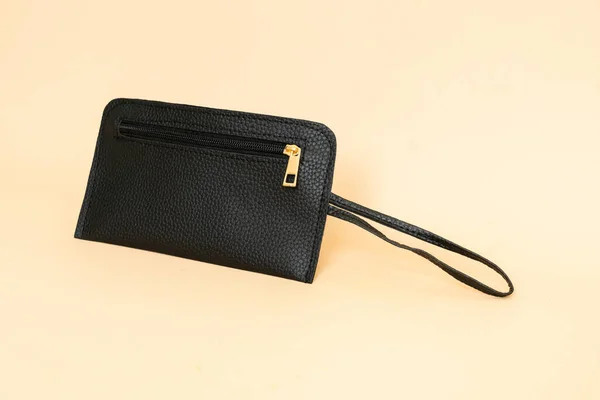 black leather hand bag - fashion style