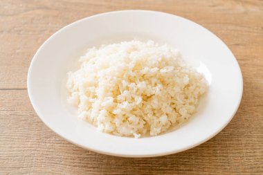 Tay yasemini pilavı pişirdim.