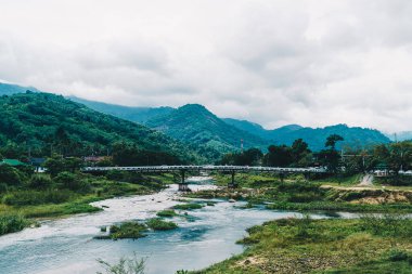 Kiriwong köyü - Tayland 'ın en iyi temiz hava köylerinden biri ve eski Tayland kültüründe yaşıyor. Nakhon si thammarat, Tayland 'ın güneyi.