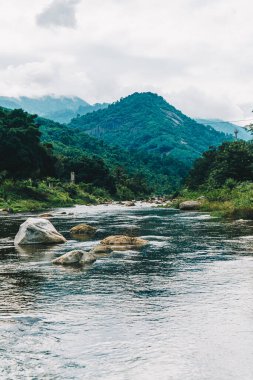 Kiriwong köyü - Tayland 'ın en iyi temiz hava köylerinden biri ve eski Tayland kültüründe yaşıyor. Nakhon si thammarat, Tayland 'ın güneyi.