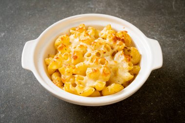 Peynirli makarna, peynirli peynirli makarna, Amerikan usulü.