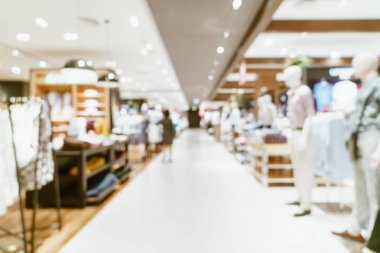 Soyut bulanık lüks alışveriş merkezi ve arka plan için perakende mağazası