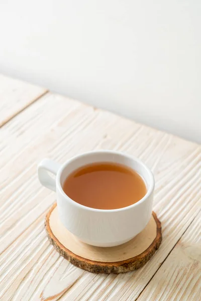 Fresh Hot Ginger Juice Glass Ginger Roots Healthy Drink Style — Stock Photo, Image