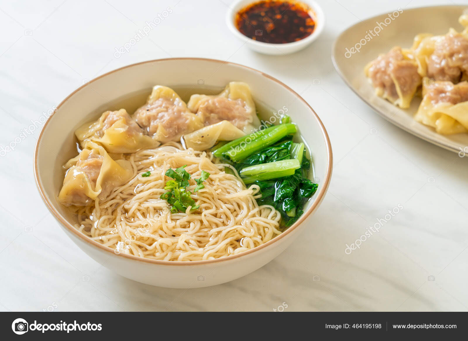 Egg Noodles Pork Wonton Soup Pork Dumplings Soup Vegetable Asian Stock Photo By C Topntp Egg Noodles Pork Wonton Soup Pork Dumplings Soup Vegetable Asian Stock Photo By C Topntp