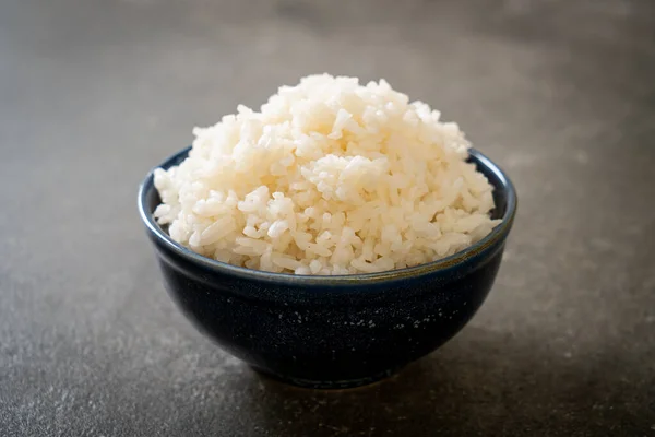 Cuenco Arroz Blanco Jazmín Tailandés Cocido — Foto de Stock