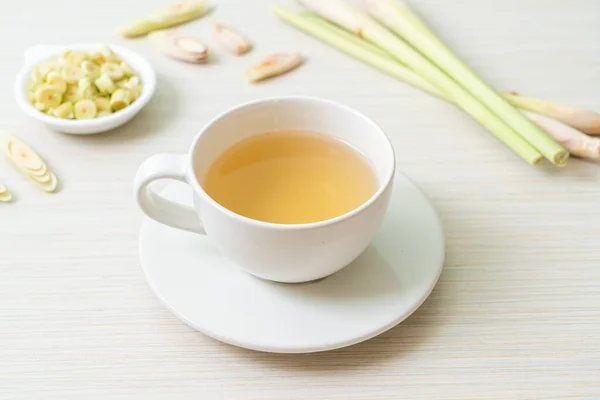 Hot Lemon Grass Juice Cup — Stock Photo, Image