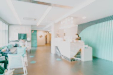 Özgeçmiş için soyut bulanık otel lobisi