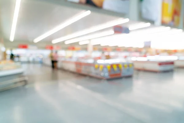 Abstract Blur Defocused Supermarket Background — Stock Photo, Image