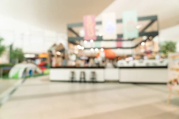 Astratto Sfocatura Food Court Nel Centro Commerciale Sfondo — Foto Stock