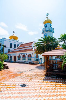 Songkla, Tayland 'daki Musjid Asassul Islam' ın güzel mimarisi