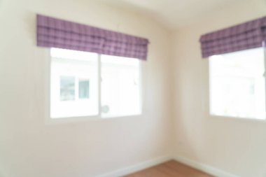 Arkaplan için bir evde soyut bulanık boş oda