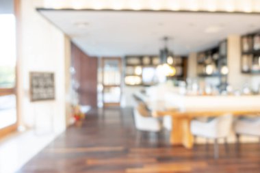 Soyut bulanıklık ve arka plan için lüks otel lobisi