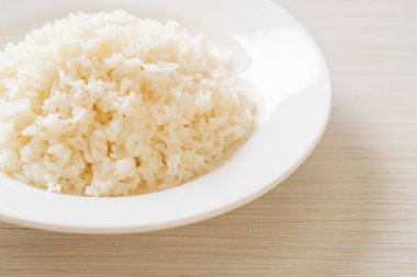 Tay yasemini pilavı pişirdim.