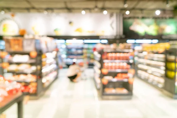 Desenfoque Abstracto Desenfocado Supermercado Para Fondo — Foto de Stock