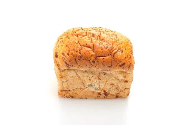 Bochník Chleba Izolované Bílém Pozadí — Stock fotografie