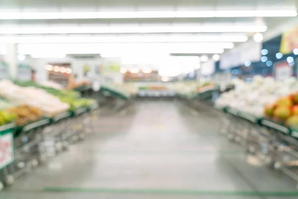 Abstrakte Unschärfe Und Defokussierter Supermarkt Als Hintergrund — Stockfoto