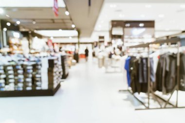 Soyut bulanık lüks alışveriş merkezi ve arka plan için perakende mağazası