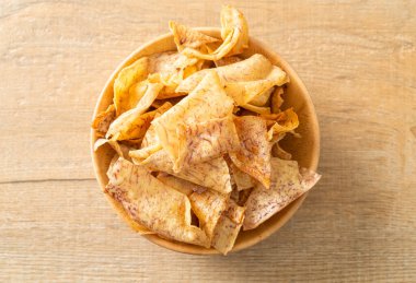 Çıtır Tatlı Taro cipsi - Sağlıklı atıştırmalık