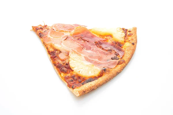 Pizza Prosciutto Parma Ham Pizza Isolated White Background — Stock Photo, Image