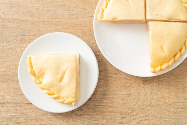 Deliciosas Tortas Palmeira Toddy Placa Branca — Fotografia de Stock