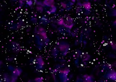 Vektör arka planda bir kozmik renkleri.