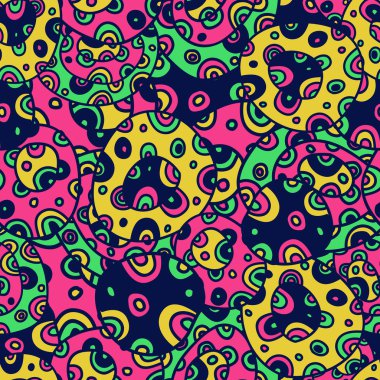 Vektör sorunsuz doku. Sonsuz. Parlak desen. Yaz şablonu.