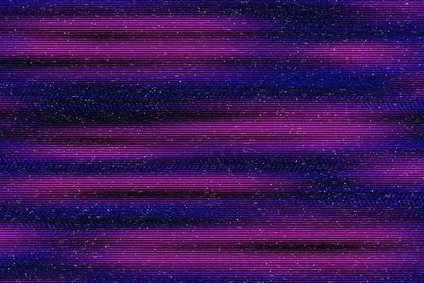 Glitch fundo psicodélico. Erro na tela da TV antiga. Design abstrato de ruído de pixel digital. Insectos informáticos. O sinal da televisão falha. Problema técnico grunge papel de parede. Ruído colorido — Fotografia de Stock