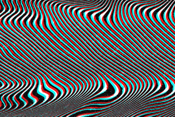 Glitch fundo psicodélico. Erro na tela da TV antiga. Design abstrato de ruído de pixel digital. Falha fotográfica. O sinal da televisão falha. Problema técnico grunge papel de parede. Ruído colorido — Fotografia de Stock