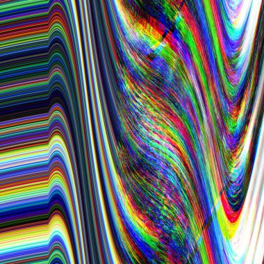 Arızalı psikedelik arka plan. Eski TV ekran hatası. Dijital piksel gürültü soyut tasarım. Fotoğraf arızası. Televizyon sinyali kesildi. Teknik sorun grunge duvar kağıdı. Renkli ses