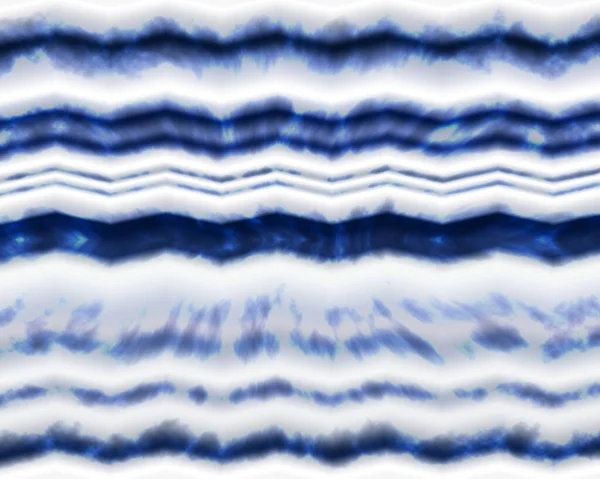 Shibori tie dye abstract blue background in hippie style психоделічна тканина boho design — стокове фото