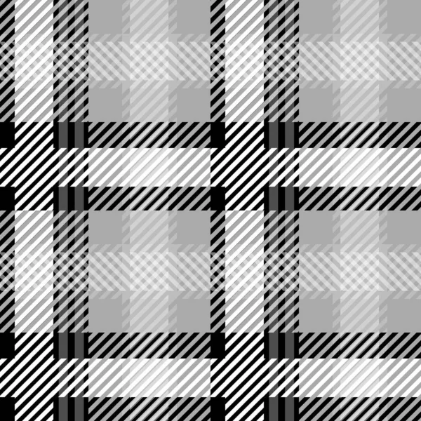 Вектор Сірий Плед Перевірка підлітка Безшовний візерунок в геометричному абстрактному стилі може бути використаний для дизайну літньої моди, шкільної текстильної класичної сукні, ковдри для пікніка нейтрального кольору — стоковий вектор