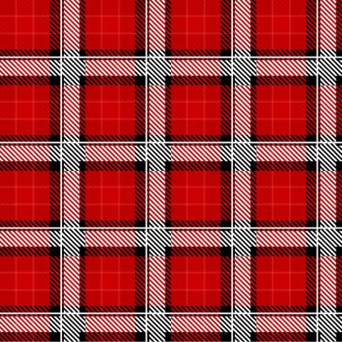 Geometrik Soyut Biçimli Vektör Kırmızı Ekoseli Denetim Modeli Moda Kumaşı Tasarımı, Okul Gençleri Klasik Elbisesi, Piknik Battaniyesi, Retro Yazdırma Gömleği için kullanılabilir