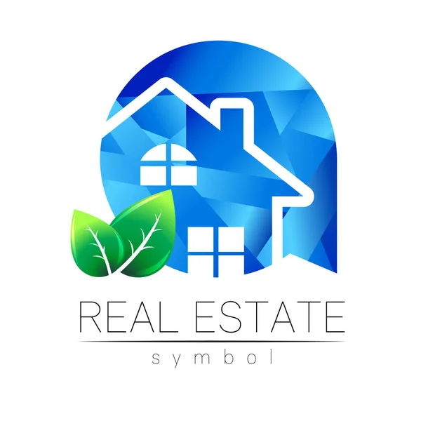 Real Estate Logo Vector Design with Branding Elements for Rent House and Logo Brand Identity . Firma podepsat Btanding prvky s domem a budovou — Stockový vektor