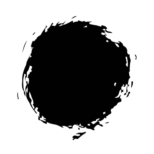Citação Vector Abstract Grunge Brush mão desenhada textura em preto cor esboço padrão simples isolado no fundo branco gama Doodle Shape —  Vetores de Stock
