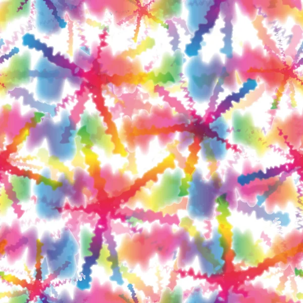 Hippie Tie Dye Rainbow LGBT Wave Pattern in Abstract Background Style Барвисті психоделічні текстури Шіборі з хвилями та Свірлом. — стокове фото