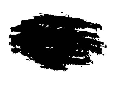 Alıntı Vektörü Soyut Grunge Fırça El deseni Siyah Renk Taslak Basit Desen Beyaz Arkaplan Duvar Şeklinde izole