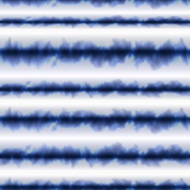 Tie Dye Shibori 1970 'te Boho Çizgili Renk Tasarımı ile Kusursuz Desenli Arkaplan