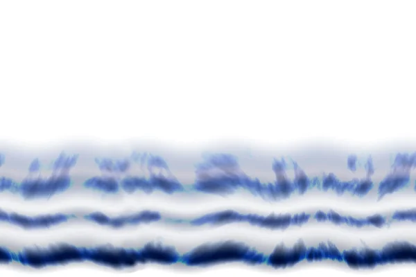 Shibori Tie Dye Abstract Blauwe achtergrond in hippie stijl psychische stof Boho ontwerp — Stockfoto