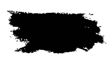 Alıntı Vektörü Soyut Grunge Fırça El deseni Siyah Renk Taslak Basit Desen Beyaz Arkaplan Duvar Şeklinde izole